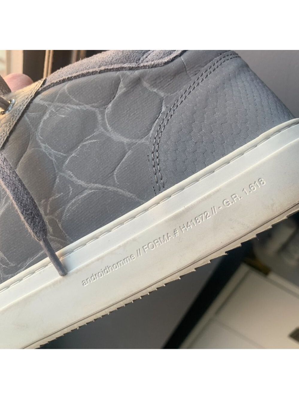 Android Homme Zuma Reflective Python Sneakers - Picture 3 of 5
